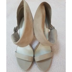 Camilla Skovgaard Beige Leather Sandals Sz. 8/ 38